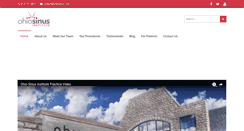 Desktop Screenshot of ohiosinus.com